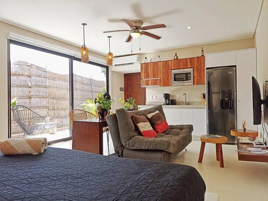アパート Saskab 10 Lovely 2Br Ph, Minutes From The Sea & Downtown! トゥルム