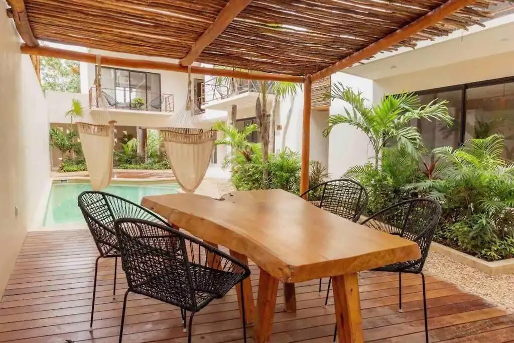 アパート Saskab 10 Lovely 2Br Ph, Minutes From The Sea & Downtown! トゥルム メキシコ