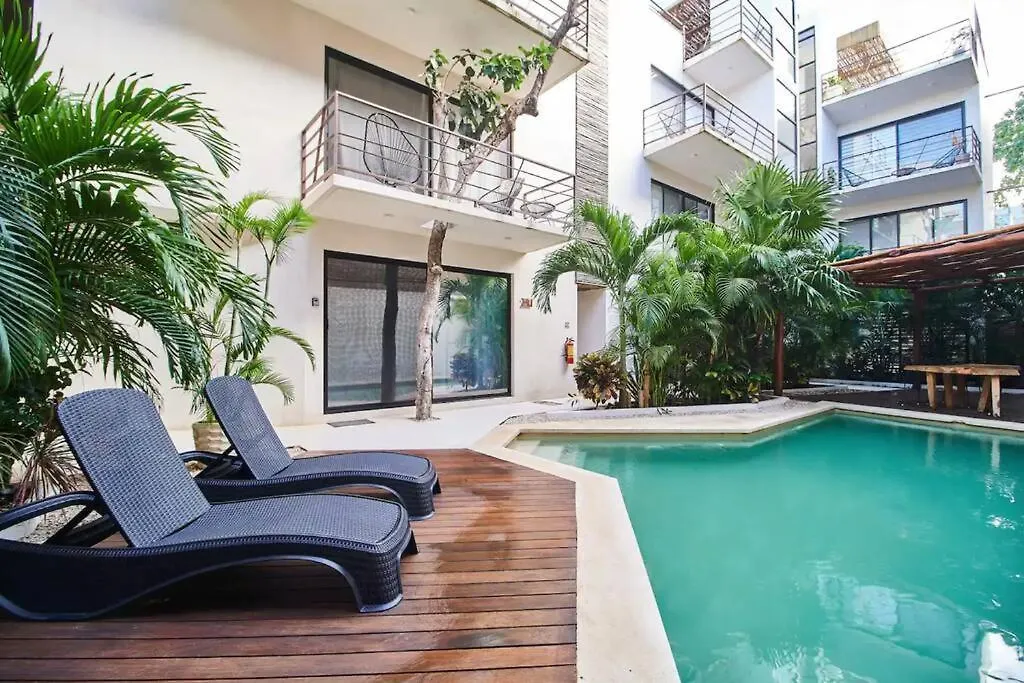 Saskab 10 Lovely 2Br Ph, Minutes From The Sea & Downtown! トゥルム 0*,  メキシコ